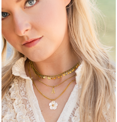 KAYA sieraden Jewelry set Sumerfeel (3 pieces) I Stainless steel