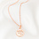 KAYA sieraden Ketting met Bedel 'Sterrenbeeld' |Rose