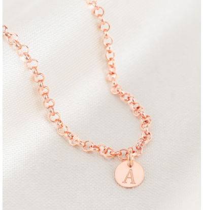 KAYA sieraden Charm bracelet with 1 letter ‘Initials’