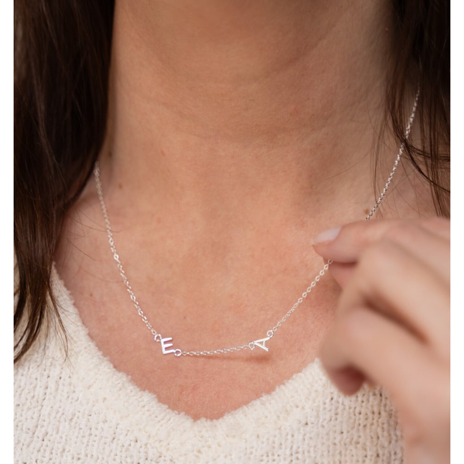 Eerste Charme Ketting voor Vrouwen, Goud Schelp Letter Kettingen Schelp Zeester A-Z Alfabet Hanger Ketting Boho Zomer Strand Sieraden Cadeau voor Meisjes Tieners (A