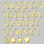 KAYA sieraden Letter chain I 2 slanted letters - Copy
