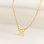 KAYA sieraden Letter Necklace 'Horizontal' | Compose Yourself