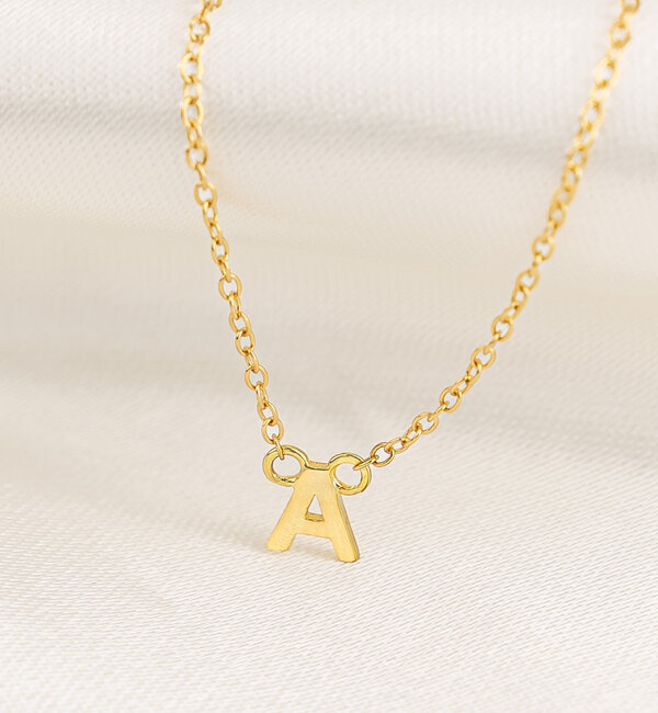 KAYA sieraden Letter Necklace 'Horizontal' | Choose your Charms