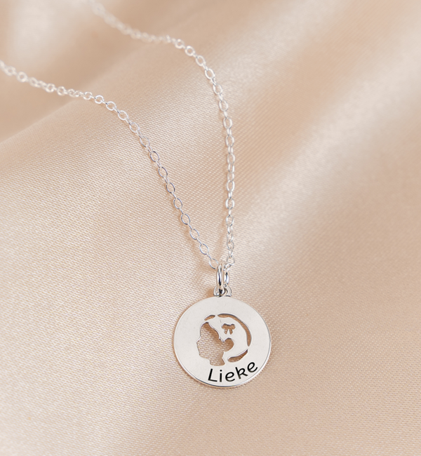 KAYA sieraden Personalized Necklace ‘Child’s Head’