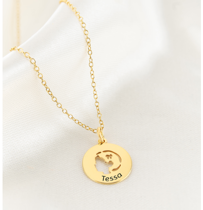 KAYA sieraden Personalized Necklace ‘Child’s Head’