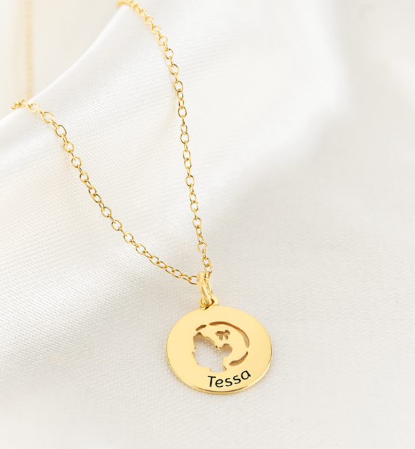 KAYA sieraden Personalized Necklace ‘Child’s Head’
