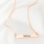 KAYA sieraden Necklace 'Classic Bar' with Engraving - Copy