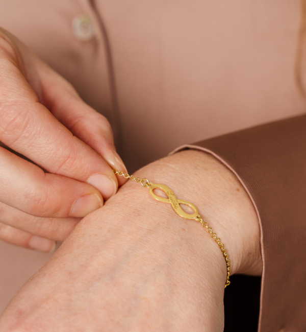 KAYA sieraden Gepersonaliseerde Armband '3 Namen'