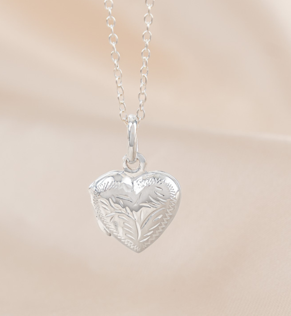 KAYA sieraden Medallion Necklace 'Vintage Heart'
