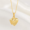 KAYA sieraden Medallion Necklace 'Vintage Heart'