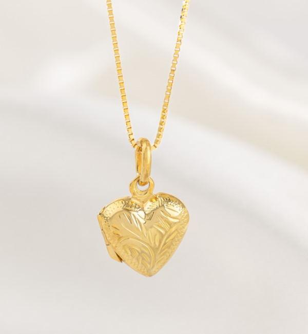 KAYA sieraden Medallion Necklace 'Vintage Heart'