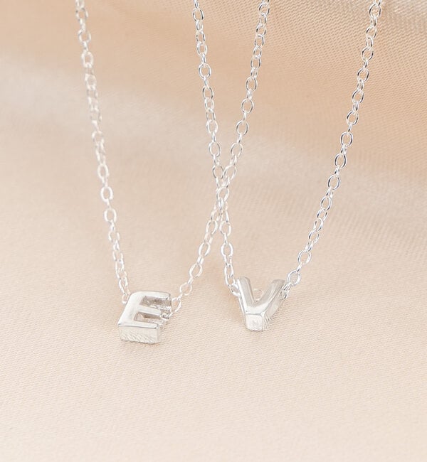 KAYA sieraden Letterketting 'Initial' 1 Letter