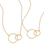 KAYA sieraden Mother Daughter Necklaces Connected | Set of 2