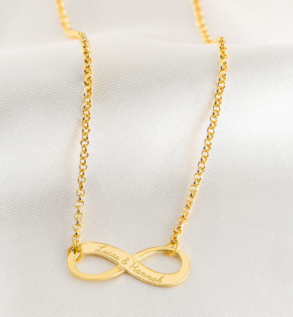 KAYA sieraden Necklace 'Infinity' with Engraving