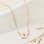 KAYA sieraden Necklace with initial ‘Little Star’