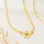 KAYA sieraden Necklace with initial ‘Little Star’
