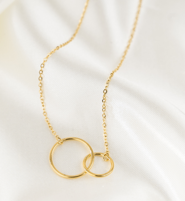KAYA sieraden Mother Daughter Necklaces Connected | Set of 2