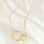 KAYA sieraden Necklace Connected | Stainless steel - Copy