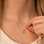 KAYA sieraden Ketting met 3 geboortestenen