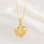 KAYA sieraden Medallion Necklace 'Vintage Heart'  - Copy