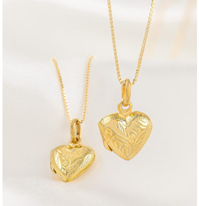 KAYA sieraden Medallion Necklace 'Vintage Heart' - Copy