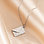 KAYA sieraden Necklace with Children's Drawing 'Letter' | Stainless steel