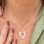 KAYA sieraden Necklace ‘In My Heart’ with engraving