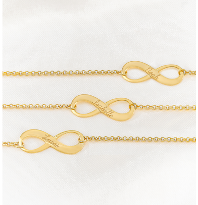 KAYA sieraden Drie Generatie Armbanden 'Infinity'