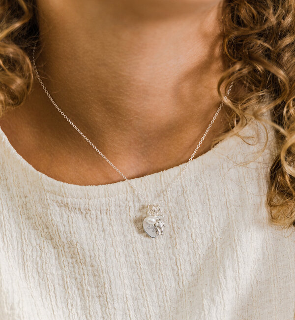 KAYA sieraden Children’s necklace with name ‘Teddy’