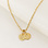 KAYA sieraden Ketting met 'Letter Discs' I Kies je Bedels