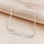 Sieraden Necklace with Name 'Elegant'