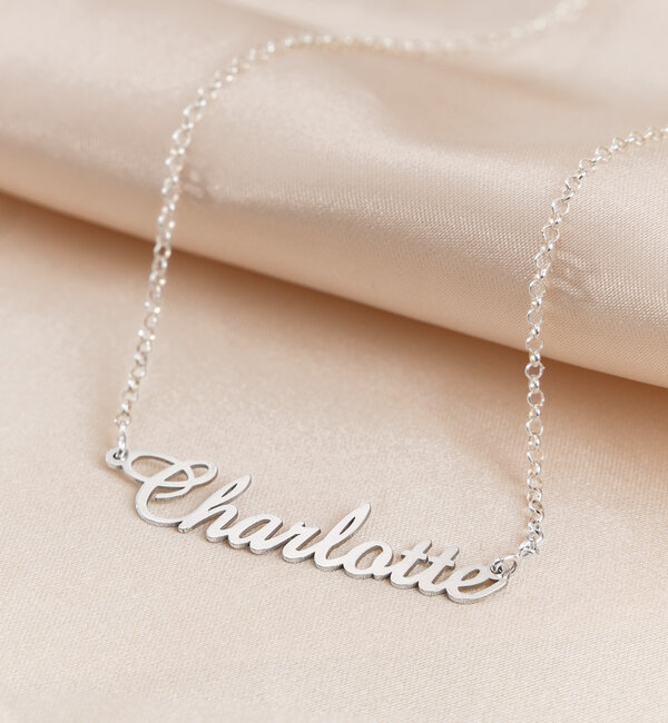 Sieraden Necklace with Name 'Elegant'