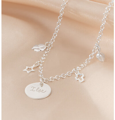 KAYA sieraden Silver chain "Compose yourself"