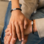 KAYA sieraden Leather Father and Son Bracelets with Initials | Black