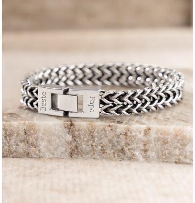 KAYA sieraden Vaderdag Armband I Stainless Steel