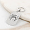 KAYA sieraden Stainless Steel Sleutelhanger 'Tekening'