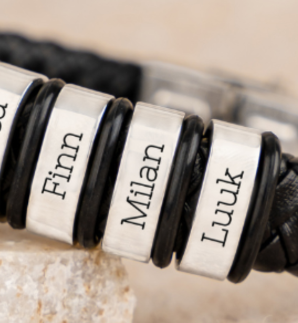 KAYA sieraden Rock My World Engraving Charm | 2 colors