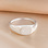 KAYA sieraden  Singnet Ring Initialen | Zilver