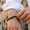 KAYA sieraden Leren Herenarmband met Initialen