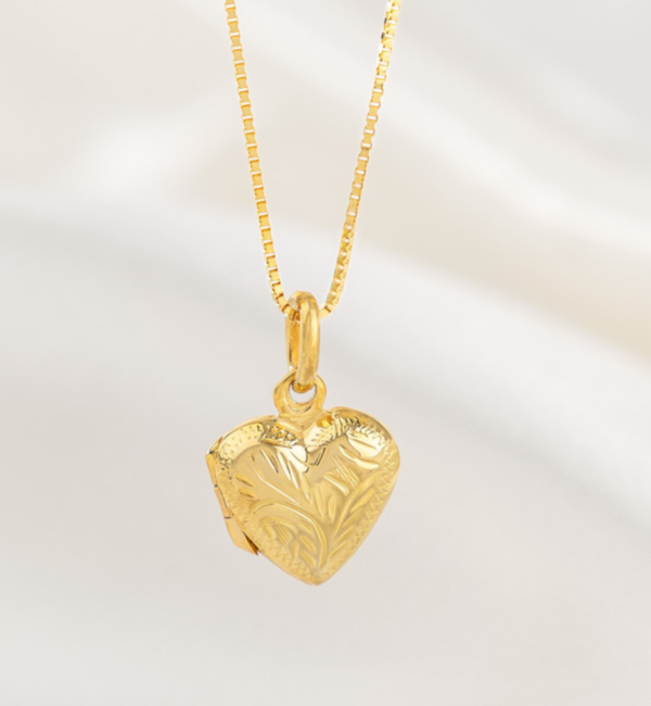 KAYA sieraden Children’s medallion necklace ‘Vintage Heart’