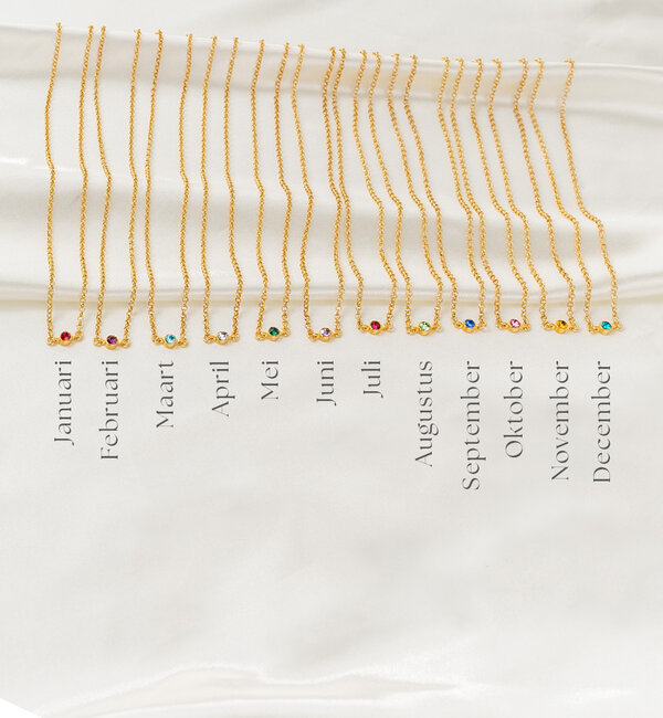 KAYA sieraden Ramadan Bracelet with Birthstone and Name