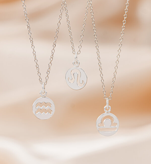 KAYA sieraden Ketting met Bedel 'Sterrenbeeld' - Waterman