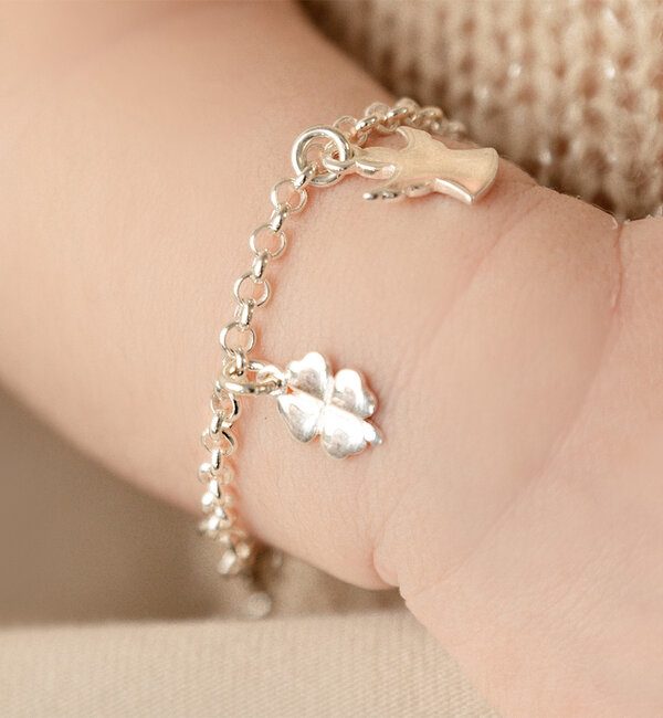 KAYA sieraden Baby bracelet 'Jasseron Fine' - Baptism