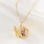 Gegraveerde sieraden Necklace with Photo 'Oval Medallion'