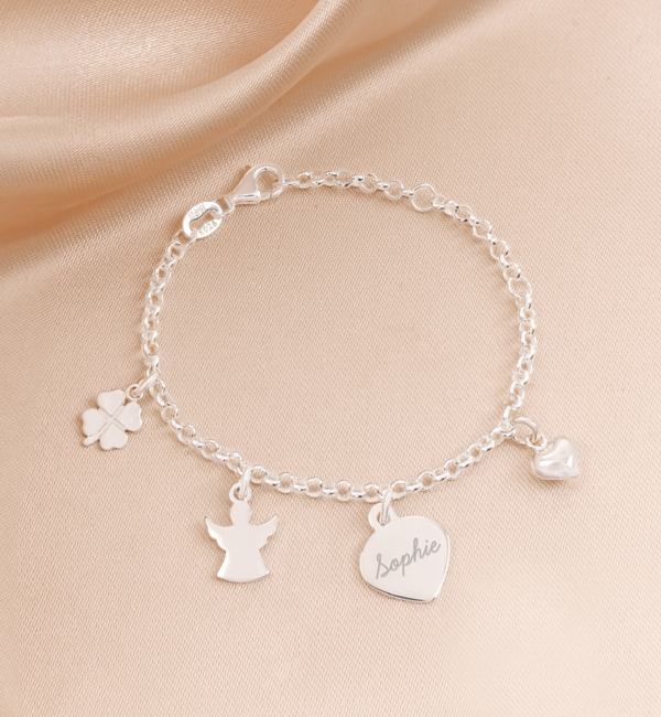 KAYA sieraden Baby bracelet 'Jasseron Fine' - Baptism