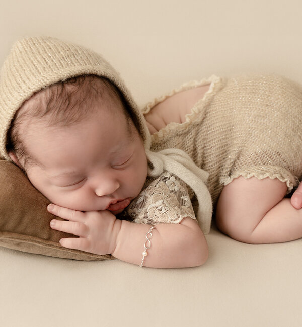 KAYA sieraden Eerste armbandje baby 'Parel'