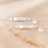 KAYA sieraden Baby bracelet 'Classic Bar' with heart charm