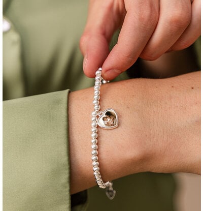 Gegraveerde sieraden Bracelet with Photo 'Cute Balls'