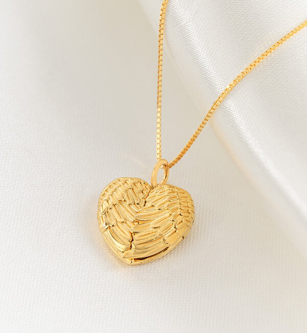 Gegraveerde sieraden Necklace with Photo ‘Locket’ with Engraving