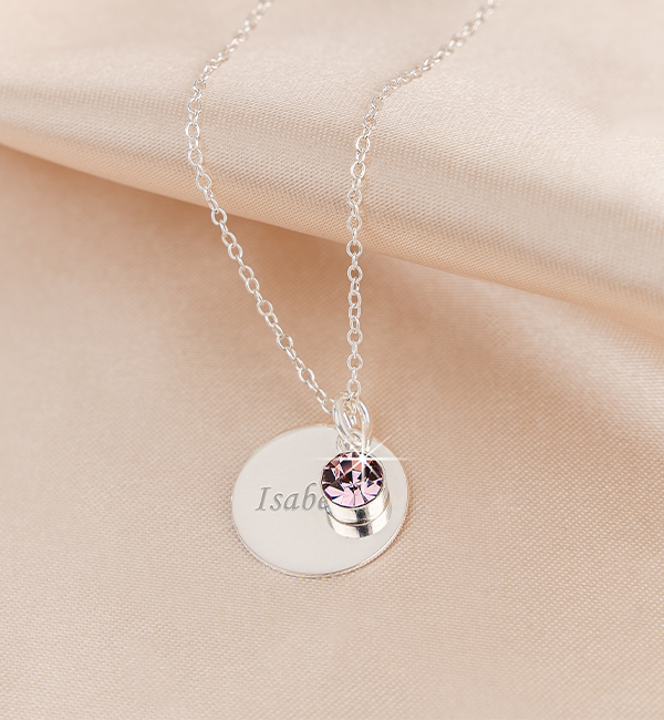 KAYA sieraden Necklace ‘Sparkling’ with name